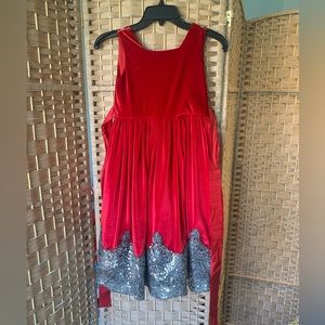 Holiday dress! Gorgeous Isabel Garreton red velvet dress - 6x